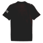 Black Manchester City away football jersey 2025/26 with subtle design details.