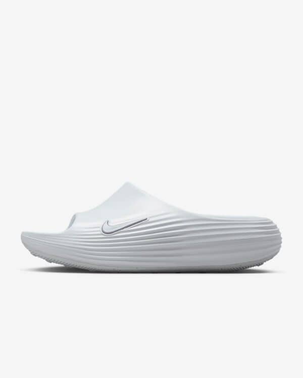 Nike ReactX Rejuven8 Slide GREY for comfortable casual wear.