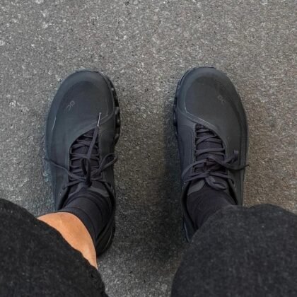 On Cloudmonster 2 POST ARCHIVE FACTION Black