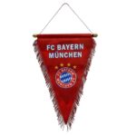 Official Bayern Munich football club flag for fans and sports events.