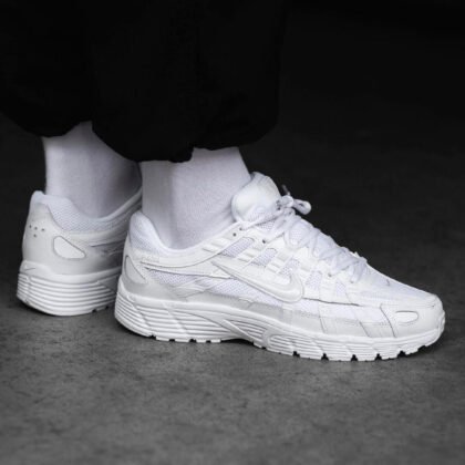 Nike P-6000 Triple White