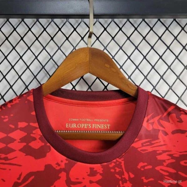 Portugal Red Special Edition football jersey 2024 for fans and players.