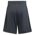 Kids Man United third kit shorts 2024/25, authentic football apparel for young fans.