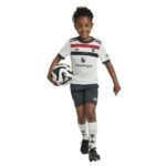 Kids Man United Third Football Kit 2024/25 with team logo and sponsor.