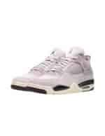 Authentic Air Jordan 4 Fossil Stone sneakers for men and women.