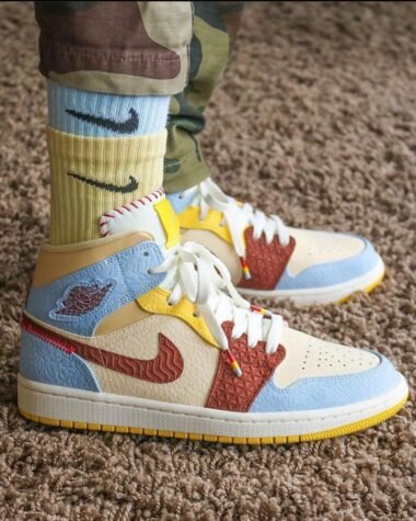 Air Jorden 1 Fearless Maison Chateau - uaessss