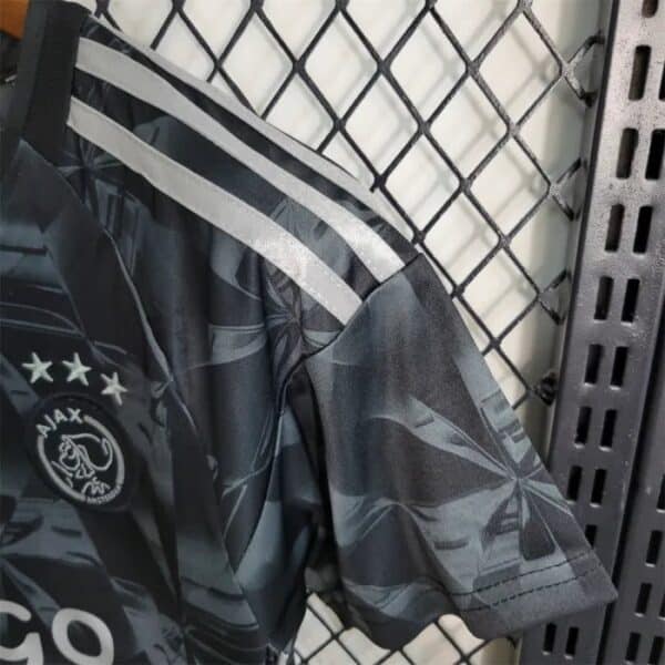 AJX Third Kids Kit 2023/24 for young football fans, featuring stylish design and team logo.