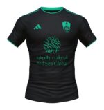 Authentic Al-Ahli Saudi third soccer jersey for players, featuring team logo and sponsor.