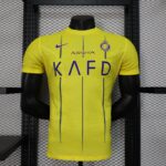 AL Nassr PLAYER VERSION home jersey 23/24 with RONALDO 7 - uaessss