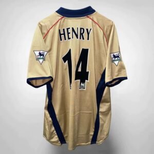 Arsenal AWAY Classic 2001/02 With Henry 14 - uaessss