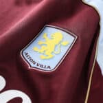 Official Aston Villa football jersey 2025/26 season, featuring club crest and premium fabric.