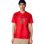 Authentic Bayern Munich 2024/25 home football jersey for fans and players.