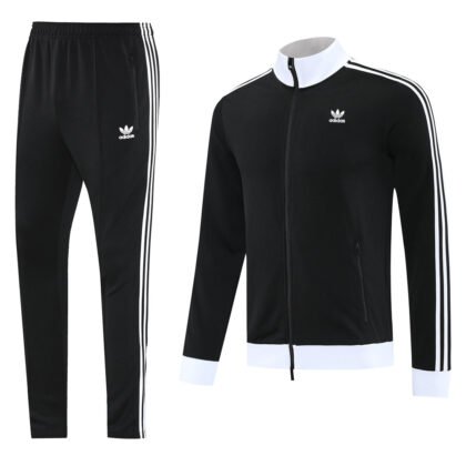 Adidas Black Jacket Suit