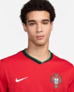Portugal national team home football jersey 2024, authentic and official.