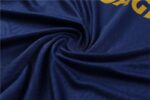 Portugal training suit fabric close-up.