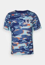 Pre-Match Netherlands Football Jersey 2024, authentic sportswear for fans and players.