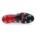 High-performance adidas Predator Elite FG football boot with fold-over tongue, core black, white, an.