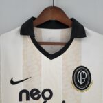 Authentic Corinthians 2010 away football jersey with club crest and Nike logo.