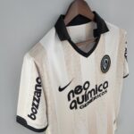 Corinthians CLASSIC 2010 AWAY football jersey with black and white design.