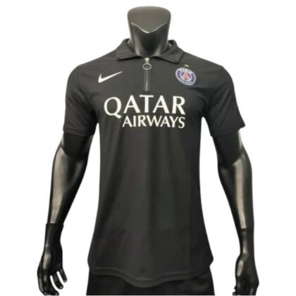 PSG Black Polo Shirt 2026