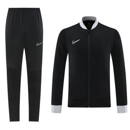 Nike Classic Jacket Suit - Black and White Trim
