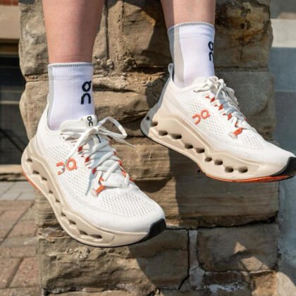 On Running Cloudsurfer Max Ivory Salmon