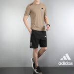 Men's Adidas sportswear set in four colors.