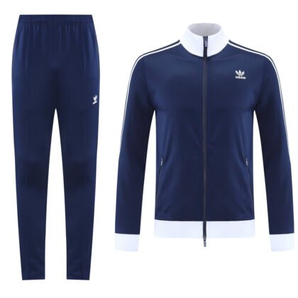 Adidas Navy Blue Jacket Suit