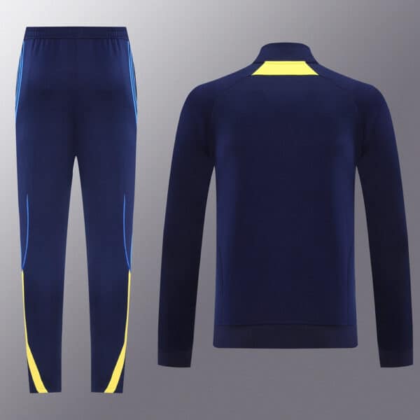 Authentic Boca Juniors football jacket and pants set for 2025/26 season.