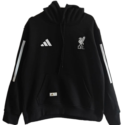 L_pool  Black Hoodie 2025