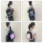 LED Kids Backpack with Light-Up Display and Customizable Messages.