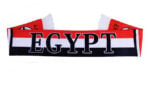 Egypt national football team scarf for fans and supporters.