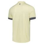 Bright yellow Everton away football jersey for 2025/26 season.