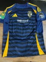 Al Ahly SC navy training jersey for 2024-2025 season with team logo and sponsor.