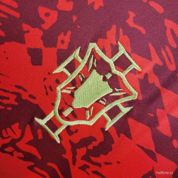 Portugal Red Special Edition football jersey 2024 with bold design and team logo.