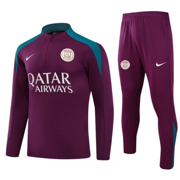 PSG Purple Training tracksuit 2024/25