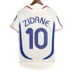 France Classic Away 2006 with Zidane 10 - uaessss