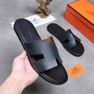 Hermès slipper BLACK - uaessss