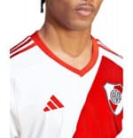 River Plate 2023/24 home football jersey with club crest and Adidas logo.