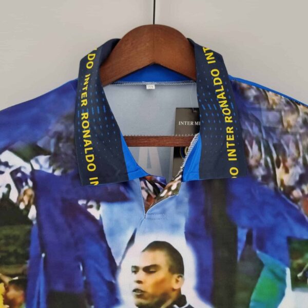 Authentic Inter Milan Ronaldo 97/98 home football jersey.