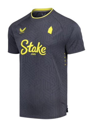 Everton away football jersey 2024/25 with team logo and sponsor.