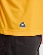 Close-up of Kaizer Chiefs 2025/26 home football jersey with Kappa logo.