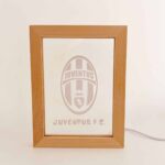 Frame with Juventus logo and team branding.