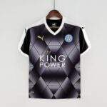 Leicester City 15/16 away football jersey featuring Mahrez 26, authentic Premier League kit.