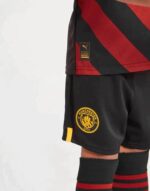 Kids Manchester City away football kit 2022/23 with team badge and Puma logo.