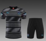 Manchester City training set 2022/23, black and gray with club logo and Puma branding.