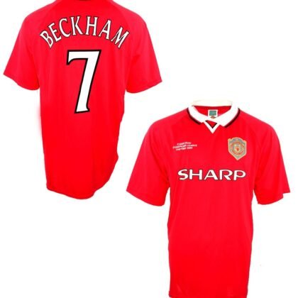 Man United classic 1999 UCL champions BECKHAM 7 - uaessss
