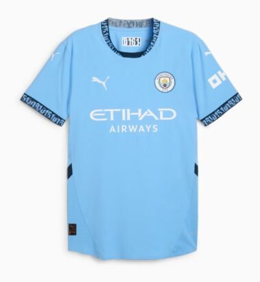 Manchester City Home Jersey 2024/25 - uaessss