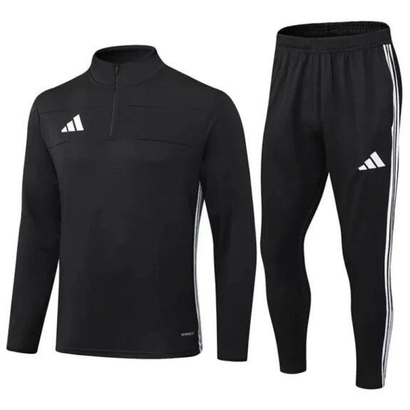 Adidas Full Black Tracksuit