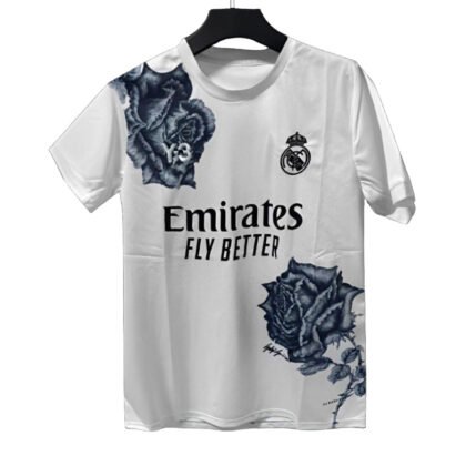 RM Pre Match white roes 4TH jersey 2024